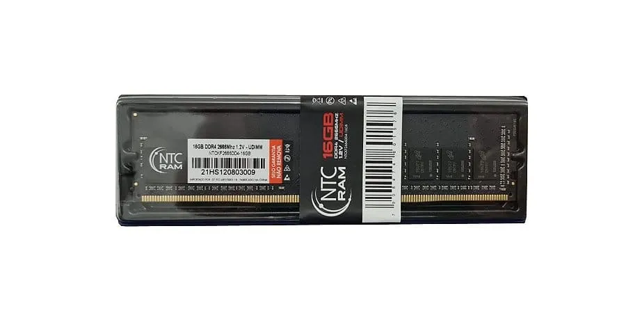 Memória Desktop Ddr4 16Gb/2666 Mhz Ntc, Ntckf2666Dd4-16Gb - Imagem do Produto