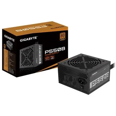 Fonte Atx 550 W Gigabyte Gp-P550B, 80 Plus Bronze, 28200-P550B-1Brr - Imagem do Produto