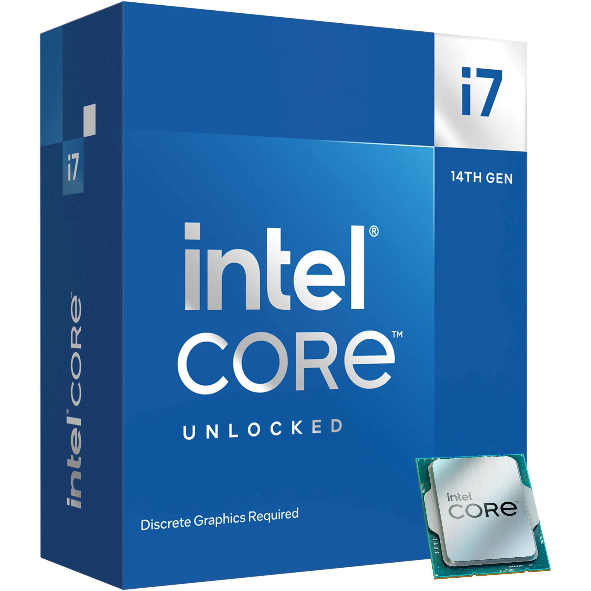 Processador 1700 Intel 14ª Geração Core I7-14700F, 3.4Ghz, Turbo 5.4Ghz, Cache 33Mb, Sem Vídeo, Bx8071514700F - Imagem do Produto