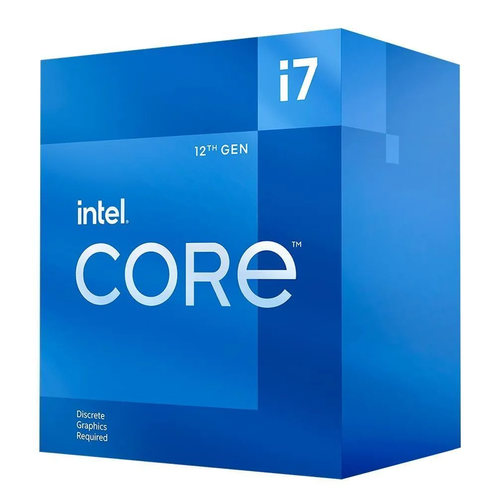 Processador 1700 Intel 12ª Geração Core I7-12700F, 2.10Ghz, Turbo 4.90Gh, Cache 25Mb, Sem Vídeo, Bx807151270 - Imagem do Produto