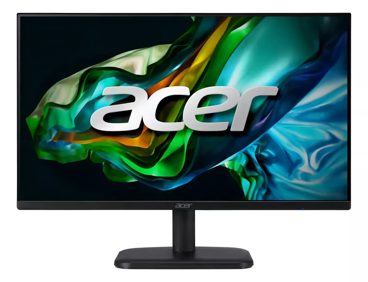 Monitor Gamer Led 23.8" Acer Ek241Y Ebi, Ips, 1Ms, 100Hz, Full Hd, Hdmi, Vga, Vesa, Preto - Imagem do Produto