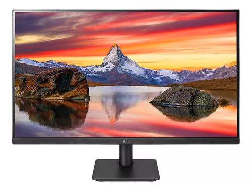 Monitor Gamer Led 27" Lg 27Mp400-B, Ips, 5Ms, 75Hz, Full Hd, Hdmi, Vga, Vesa, Preto - Imagem do Produto