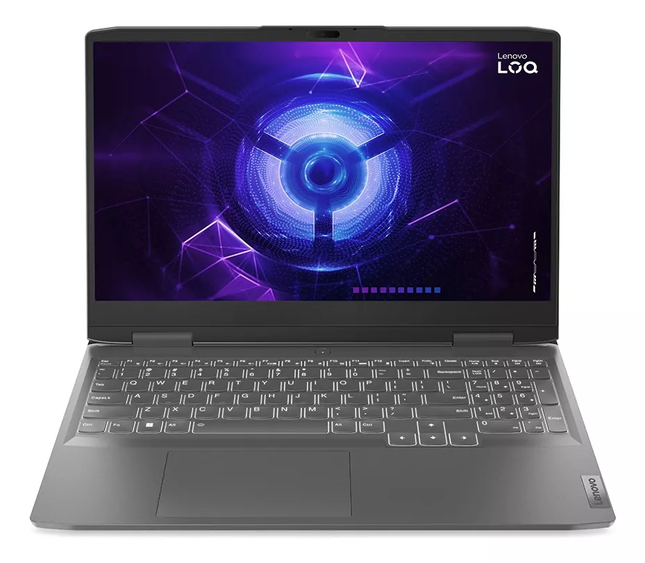 Notebook Gamer I5 12450H 8Gb Ssd 512Gb Lenovo Loq 15Irh8, 83Eu0000Br, Rtx2050, Cinza, 15.6", Fhd, Win 11 Home - Imagem do Produto