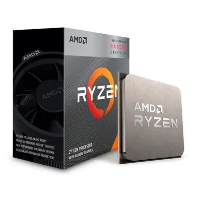 Processador Am4 Amd Ryzen 3 3200G, 3.6 GHz, Max Turbo 4 GHz, 004 Mb Cache, Com Vídeo Integrado, Com Cooler - Imagem do Produto