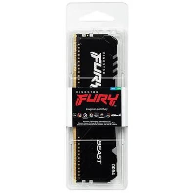 Memória Desktop Ddr4 32Gb/2666 Mhz Kingston Fury Beast Kf426C16Bba/32, Cl 16, Rgb - Imagem do Produto