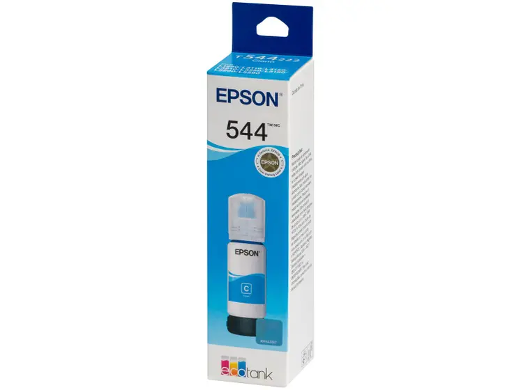 Refil de Tinta Epson Original T544220 Ciano 65ml - L3150 L3110 3150 3110 - Imagem do Produto