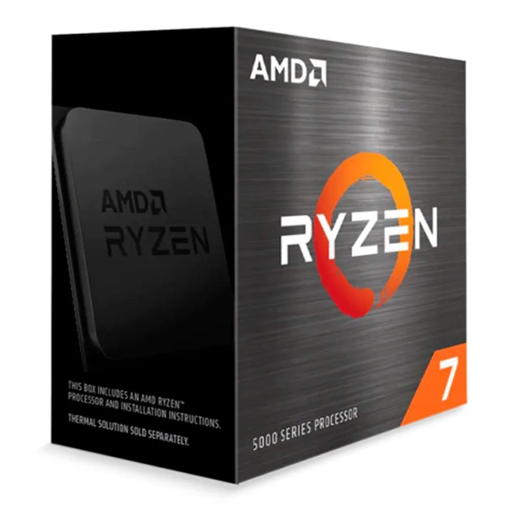 Processador AMD Ryzen 7 5700X, 3.4GHz, Cache 32MB, Octa Core, 16 Threads, AM4 - 100-100000926WOF - Imagem do Produto