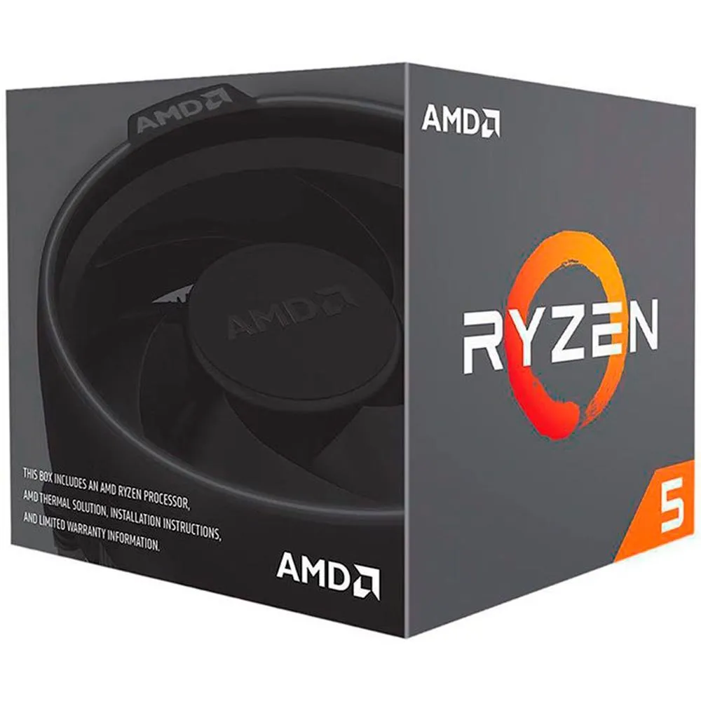 Processador Am4 Amd Ryzen 5 4600G, 3.7 Ghz, Max Turbo 4.2 Ghz, 11 Mb Cache, Com Vídeo Integrado - Imagem do Produto