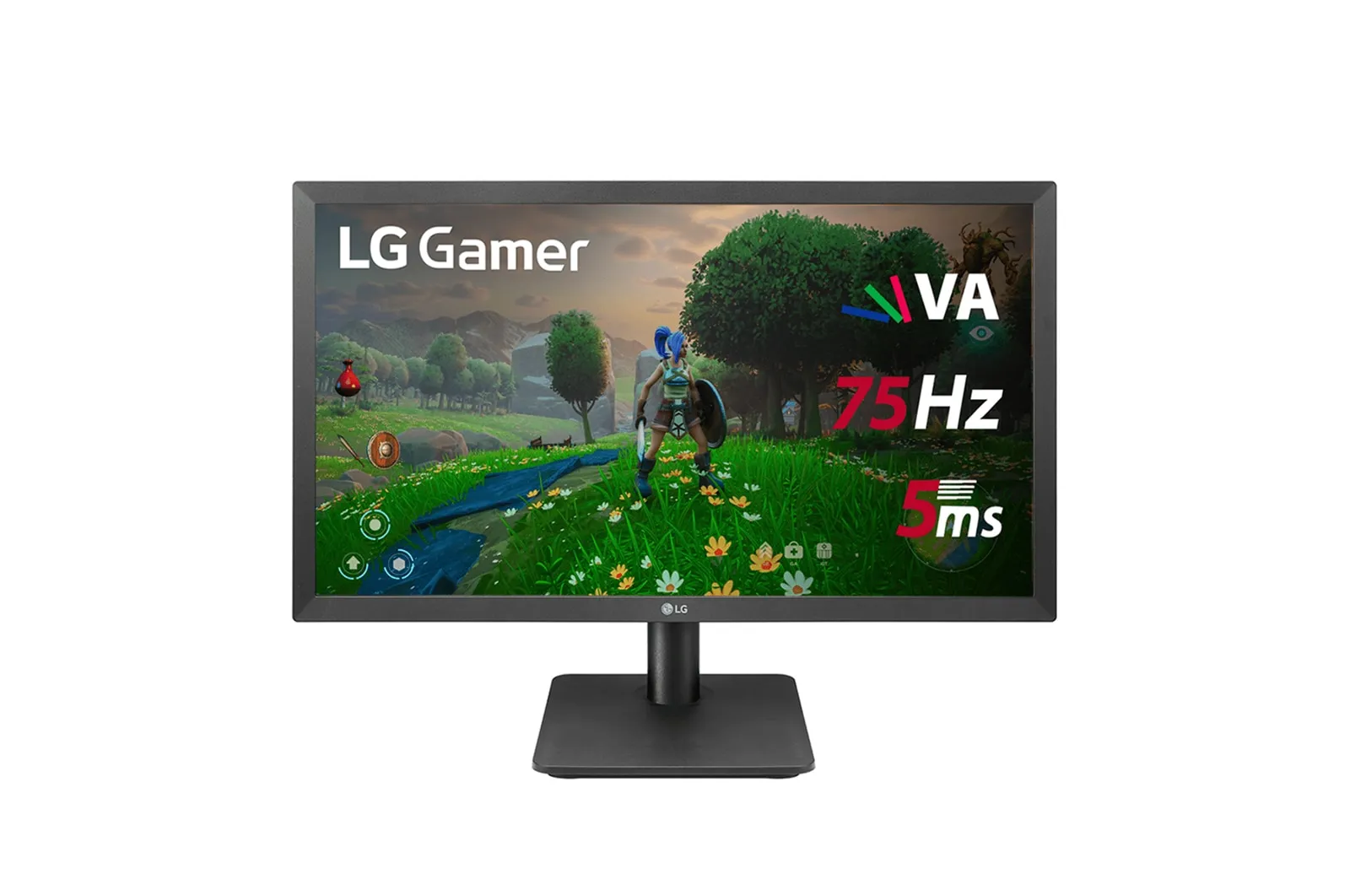 Monitor Gamer Led 21.5" Lg 22Mp410-B, Va, 5Ms, 75Hz, Full Hd, Hdmi, Vga, Vesa, Preto, Gar: RA - Imagem do Produto