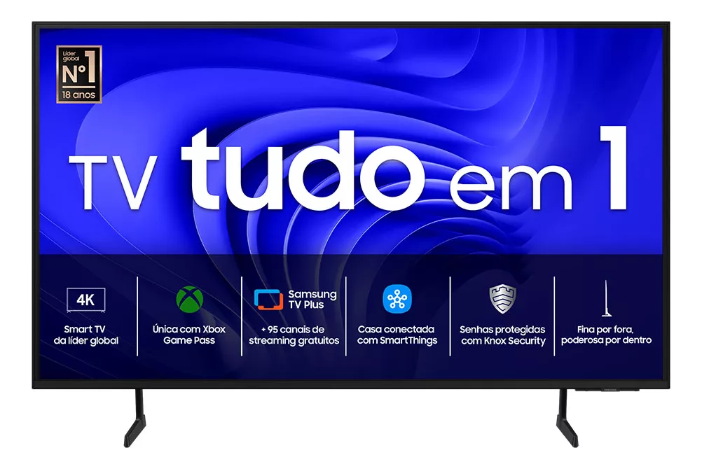 Smart Tv 50", Samsung 50Du7700, 4K, 60Hz, Wifi, 3X Hdmi, Un50Du7700Gxzd - Imagem do Produto